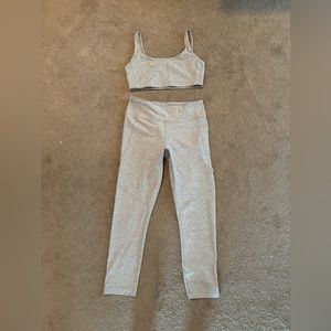 Outdoor Voices workout set